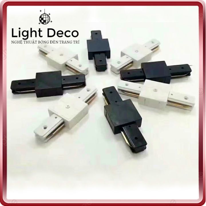 Đầu nối thẳng hai thanh ray - đầu nối chữ I nối 2 thanh ray đèn rọi ray ...