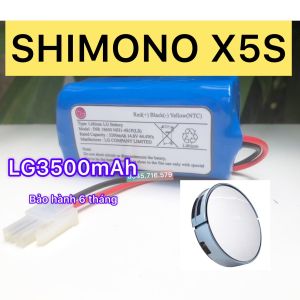 (BH 6 tháng chính hãng) PIN LG 3500mAh NÂNG CẤP CHO ROBOT HÚT BỤI SHIMONO X5S (PIN GỐC 2500mAh)