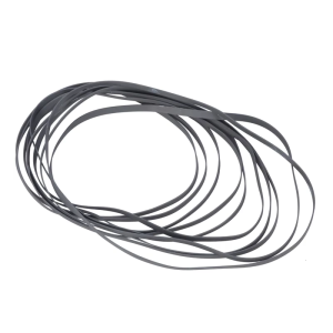 4mm Flat Rubber Belt Low Vibration Optimized For Antique Auditory Stretch Resistant Secure Grip