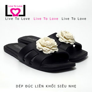 Dép Nữ Quai Ngang Đúc Liền Khối Siêu Nhẹ DUWA - Hàng Chính Hãng - LN520