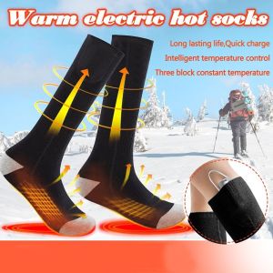 REEBO Cycling For Women Outdoor Thermal Socks Sports Equipment Electric Warm Socks Heated Socks