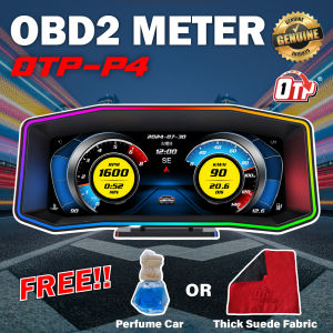 OTP-P4 OBD2 Meter Speedometer Gauge GPS HUD Water Temp Proton Perodua Honda Toyota Mitsubishi Nissan Volkswagen