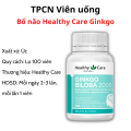 Bộ 2 hộp viên uống bổ não Healthy Care Ginkgo Biloba 2000mg, 110 viên. 