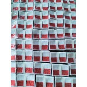 Atribut Sekolah Logo Bordir Logo Bendera Merah Putih Harga Grosir 100pcs