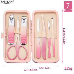Nail Clipper Set Stainless Steel Nail Cutter Fingernail Clippers Nail Trimmer Manicure Tools Nail Art Tool Kit