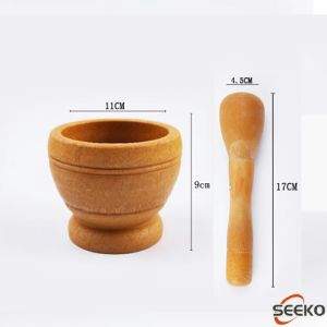 Seeko Multifunctional Spices Manual Grinder PestleBowl Household Minced Tool Garlic
