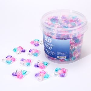 5 IN 1 Laundry Bead 100Pcs Detergent Cleaner Gel Fragrance Beads Sabun Cuci Baju 喜白白洗衣凝珠 洗衣 凝珠