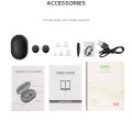 Hearing Aids for Seniors Rechargeable Hearing Amplifier, Mini Invisible Hearing Aid, Sound Amplifier with Noise Cancelling Sound Adjustable. 