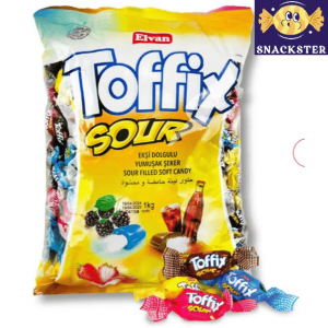 Elvan Toffix Sour Mix 800g Halal Bag Viral Langkawi Turkey Cheap Price Promotion Pouch Goodies Ready Stock COD Import Pack