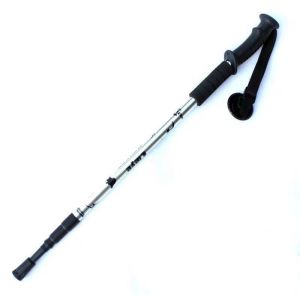 TEAM 5 Adjustable Folding Trekking Pole Anti Shock Hiking Stick 3 Section Outdoor Use