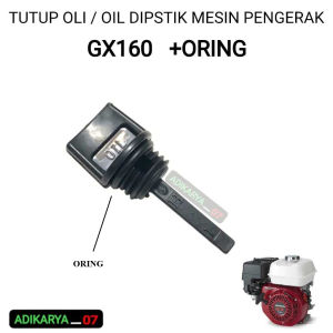 Oil dipstik tutup oli mesin GX160 GX200 genset tipe 3500 4500