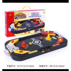 Ice Hockey Tabletop Ice Air Foosball Hockey Board Game for kids friends and Family Air Tabletop Game For Party Game Toy