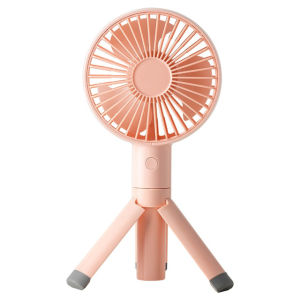 Desktop TripodFan Ultra-Quiet USB Charging HandheldFan Dormitory Student Handheld USB Fan Office Home Portable