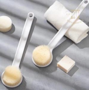 Classy Luxe Bath Brush Long-Handled Brush Back Brush Soft Fur Dry Brushing Internet Celebrity Rub Back Cleaning Japanese Style Scrub Stick