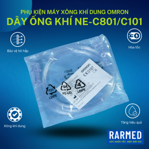Phụ kiện dây ống dẫn khí máy xông khí dung Omro NE-C801/C101 - 100cm