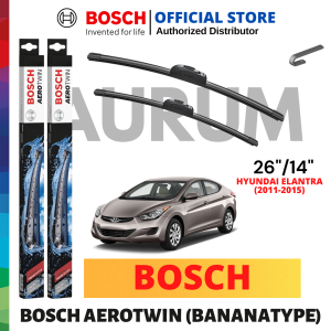 Bosch Aerotwin Wiper Blade set for Hyundai Elantra 2011-2015 (26/14) 2pcs