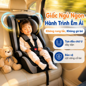 Ghế ngồi ô tô cho bé ghế nâng di động cho trẻ em ghế ngồi ô tô cho trẻ sơ sinh ghế ngồi ô tô du lịch đa năng đệm an toàn cho trẻ em Ghế an toàn ô tô cho bé