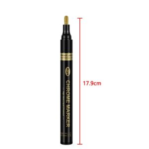 Mirror Marker Pen Liquid Chrome Metallic Reflective Paint Waterproof For Art Craft DIY Projects