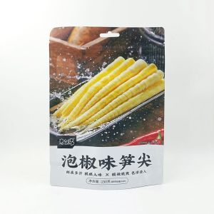 即食马马妈泡椒味笋尖150g Pickled Pepper Flavor Bamboo Shoot Instant Snacks