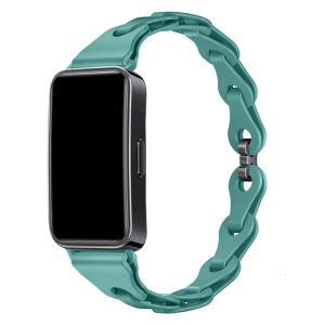 Skin Friendly Sports Watch Band Flexible Silicone Wrist Straps Belt Enjoy Daily Comfort for Band 8/9/10 Smartwatch