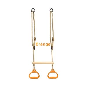 Children Horizontal Bar Ring Kids tree Swing Fitness toy outdoor Indoor Swing Rings