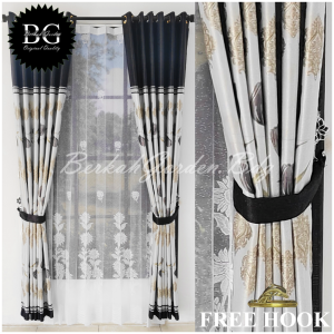 Gorden jendela top rated -  Gorden jendela minimalis - Gorden pintu kamar smokring