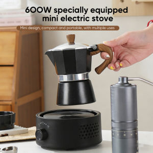 Italian Classic 4-Piece Moka Pot Set - Complete Stovetop Espresso Maker With Accessories Professional Cafe Tools For Authentic Home Coffee