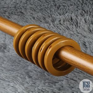 ห่วงม่านตาไก่ผ้าม่าน ขนาด 35 มม(วงใน) 45 มม (วงนอก)ใช้กับราง 26มิล หรือ 1 นิ้ว ราคาส่ง พร้อมส่ง!! (ห่วงตาไก่ โอ๊คแดง)