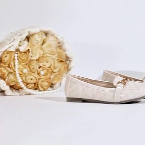 G71036-1 New Style Single Shoes 2025 Comfortable Versatile Shiny Buckle Flat Shoes for Women Dropshipping 7/7