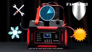 Bộ Sạc Bình Ắc Quy 12V 6A 4Ah-100Ah Tự Ngắt Khi Đầy Khử Sunfat Cho Ô Tô Xe Máy