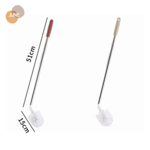 JUNE Online Shop แปรงล้าง ถังน้ำดื่ม แปรง แปรงล้างถังน้ำ ขัดถังน้ำดื่ม แปรงสแตนเลสด้ามยาว ทำสะอาดได้ทั่วถึง Bucket Brush