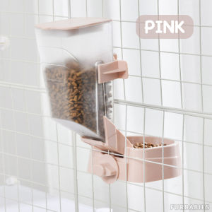 Mountain Village Rice Girl Furbabies Pet Food Bowl Can Hang Stationary Dog for Cat Cage Feeder Bowls Dogs Hanging Bowls Puppy Rabbit