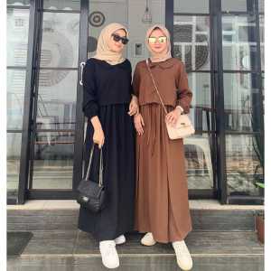 TERLARISS GAMIS CRINGKEL OHAYA TALI SERUT // DRESS CRINGKEL TERBARU 2022 KEKINIAN. Gamis Ohaya Jumbo