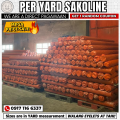 TRAPAL Laminated Sakolin Waterproof (Per Yard) for construction site cover sako plastic type yarda ang sukat wala tahi. 