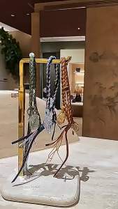 Songmont[ Wenqi ] Yuxin Stone Crystal Hand-Woven Bag Charm Accessory