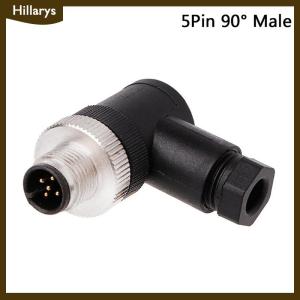 [Hillarys] 1Pc M12 sensor connector 3 4 5 pin male female straight right angle plug