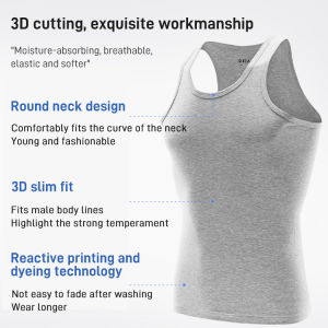 Breathable and QuickDrying Mens Workout Tank Top for Summer