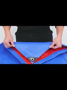 Trapal Waterproof Makapal Tarpaulin Kanvas Khemah Pasar Malam Penutup Waterproof Canvas