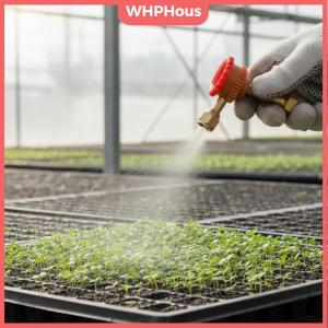 WHPHous Garden Sprayer Nozzle 14 Teeth 7/16-22 Teeth Adjustable Plastic Cap with Durable Copper Rod for Lawn Watering