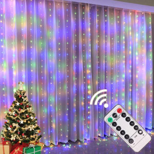 Christmas Lights Solar Fairy String Lights 1M/2M/3M Eaves Decor Outdoor Curtain Party Hallowee Stair Decor