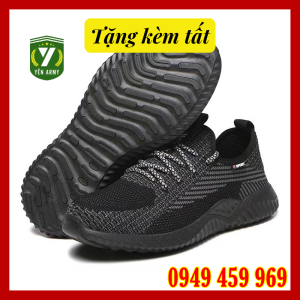 Giày Bảo Hộ Lao Động Nam CANARY 819 Thể Thao - Chống Đinh Chống Cắt - Tặng Kèm Tất Chân