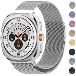 Milanese Strap For Samsung Galaxy Watch Ultra 47mm Metal Statinless Steel Magnetic Bracelet For Samsung Galaxy Watch Ultra Band