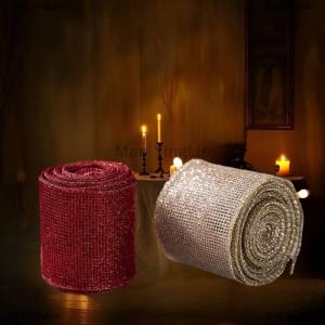 [COD] Man YingLie 1 Roll Christmas Ribbon DIY Christmas Tree Decoration Wreath Decoration Gift Packaging Decoration Ribbon