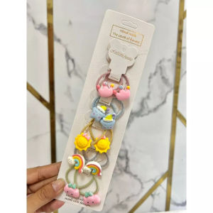 ALENADAY - Ikat Rambut Anak Perempuan Lucu 1 Set 10 Pcs Murah Motif Karakter Fashion Korea KCR33