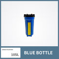 Hydropure Filter Housing 10SL 20SL 20BB 10 Inch Water Filter Kitchen with Holder Wrench Clear/Green/Blue. 