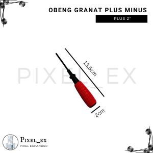 Obeng Granat Jagung 2" 3" 4" 5" 6" 8" inch Plus dan Minus