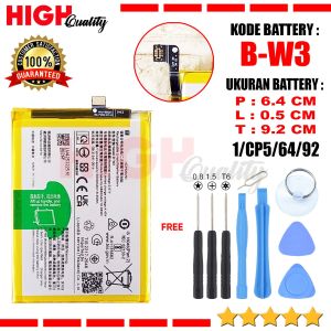 Baterai Vivo Y22 Tahun 2022 V2207 Vivo Y22S V2206 Battery B-W3 / BW3 Batre High Quality /CP5/64/92