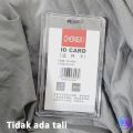 Holder Id Card Acrylic Id Card 2 sisi Tempat Kartu Id Card Member Name Tag Acrylic. 