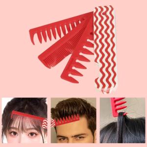 Chống Statics Túi du lịch Lược Chải Tóc Chọn Lược Lược gỡ rối Tốt Và lược răng thưa 3 Trong 1 Lược chải tóc Gấp
