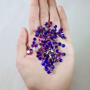 Flat‑Back Crystal Glass Rhinestones DIY Nail Art Phone Case Hand‑made Craft Decor Accessories